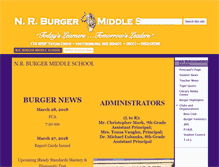 Tablet Screenshot of burger.hattiesburgpsd.com